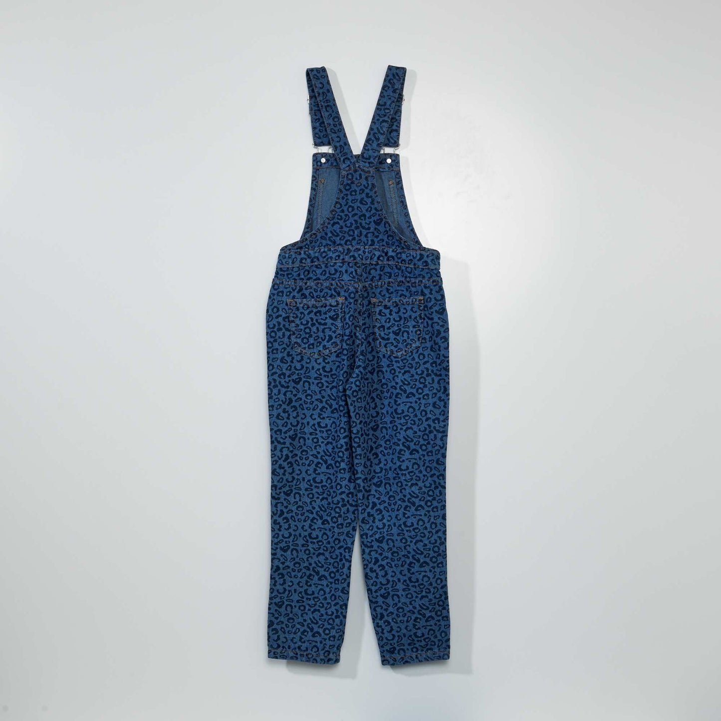 Denim dungarees AO LEOPARD