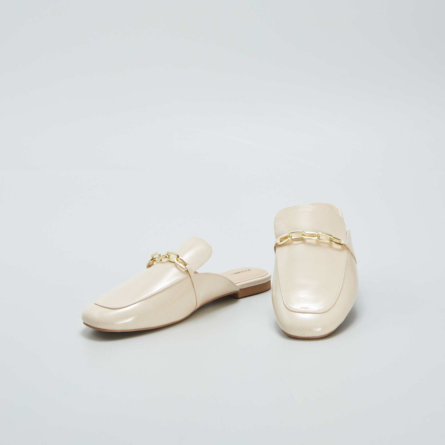 Mule loafers BEIGE
