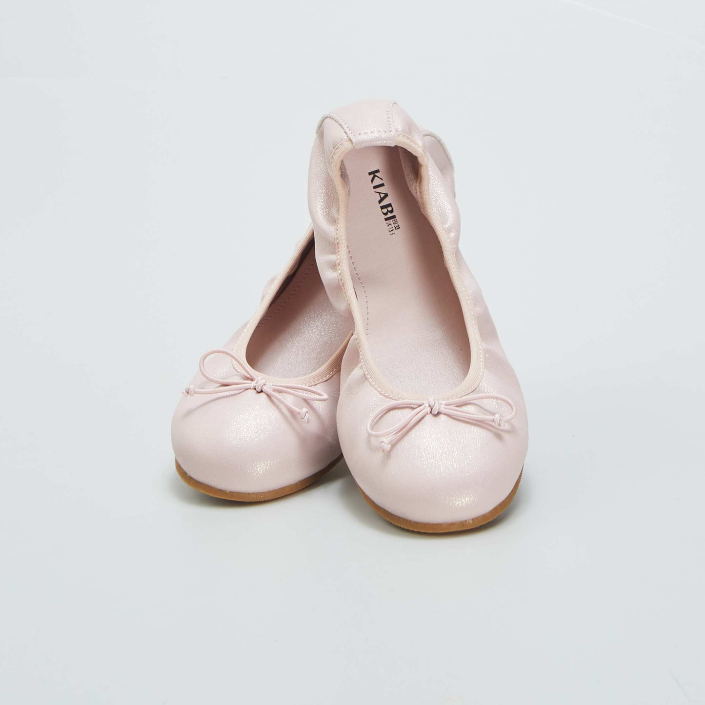 Ballet pumps with fancy bow PINK