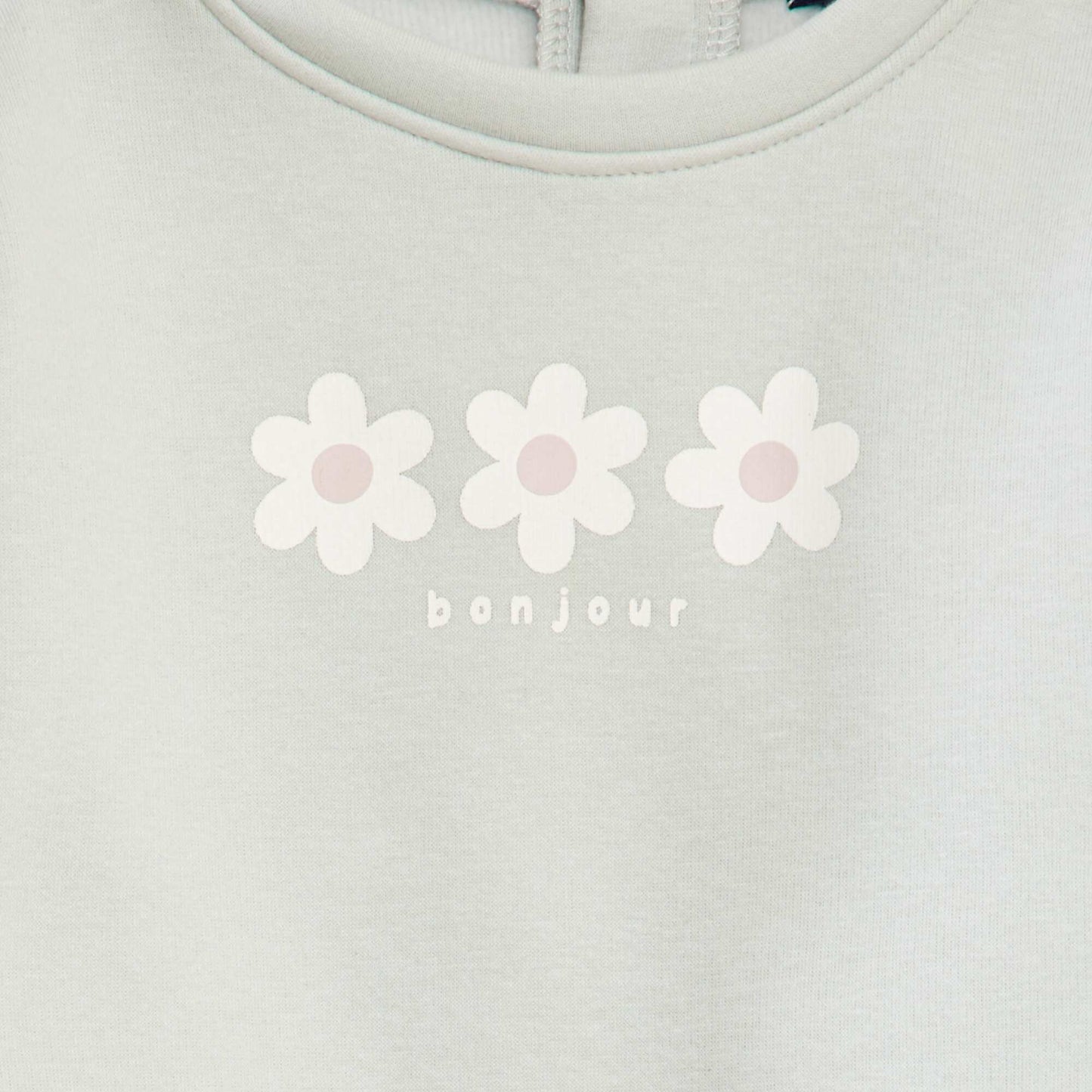 Printed sweatshirt fabric sweater GREEN