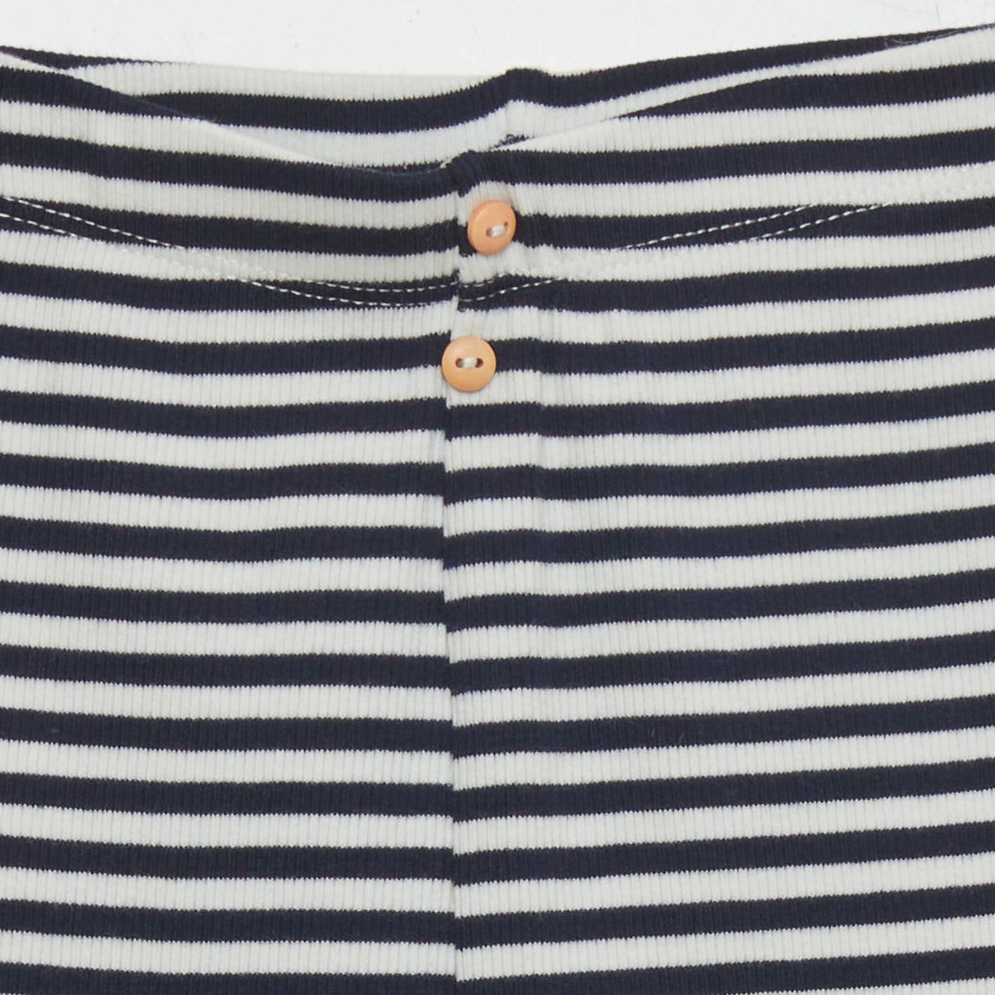 سروال ضيق طويل منقوش باللون الأزرق