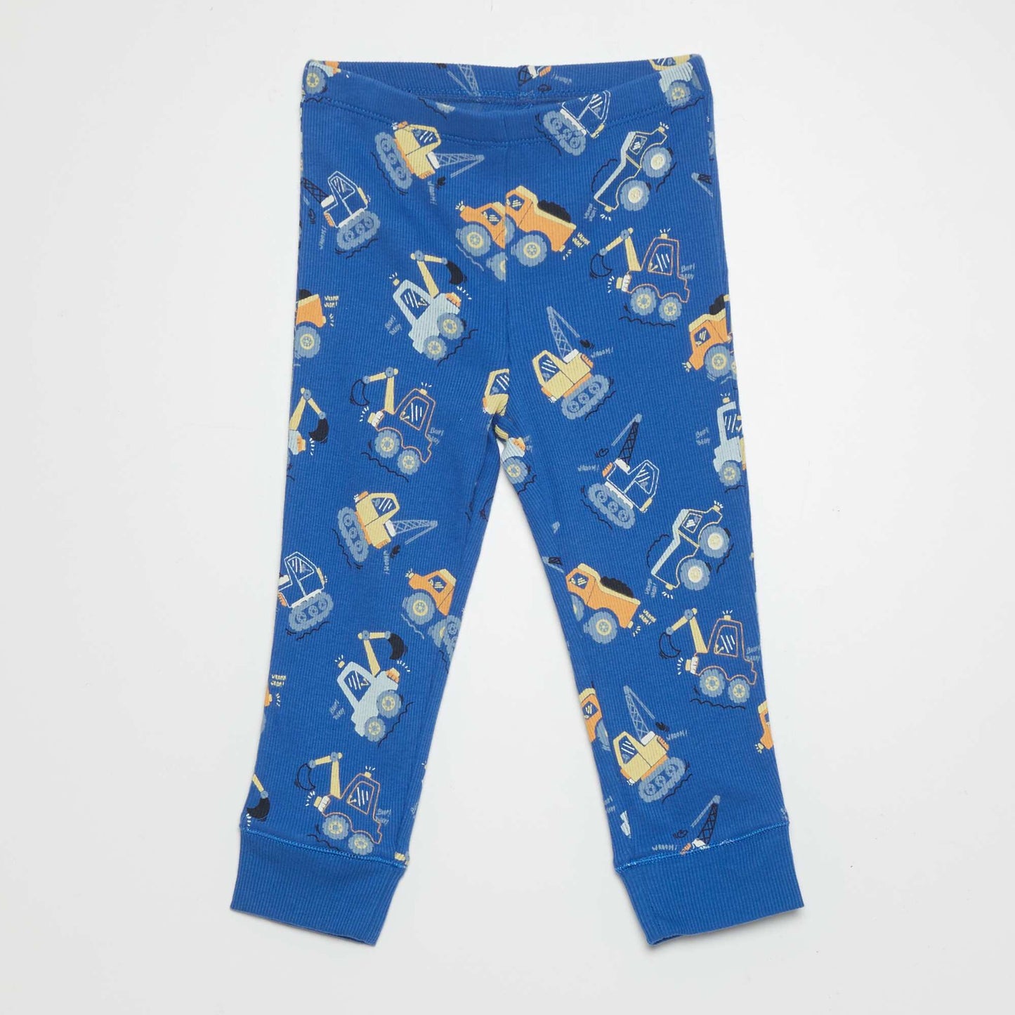 Ribbed pyjama set - 2-piece set BLUE