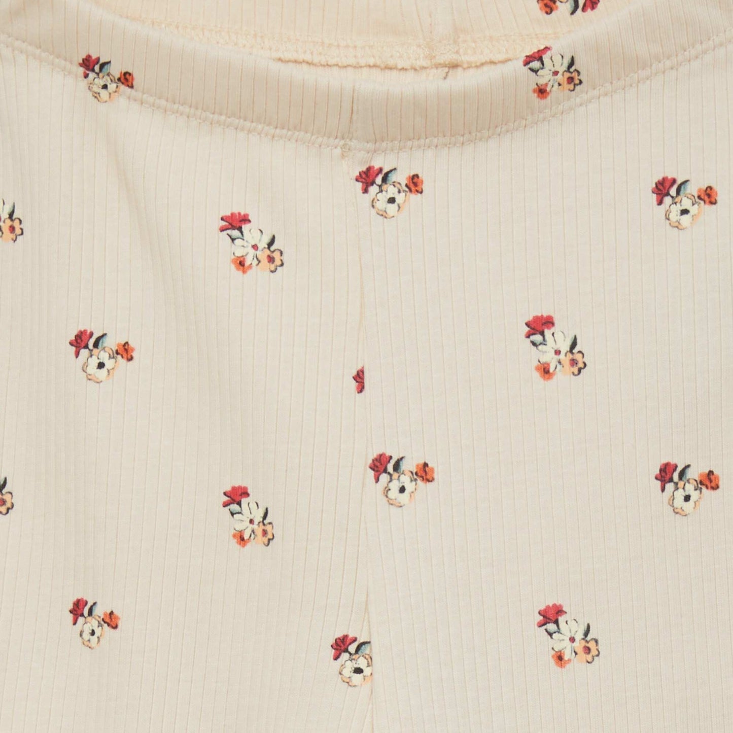 Patterned sweatshirt and leggings pyjama set - 2-piece set WHITE