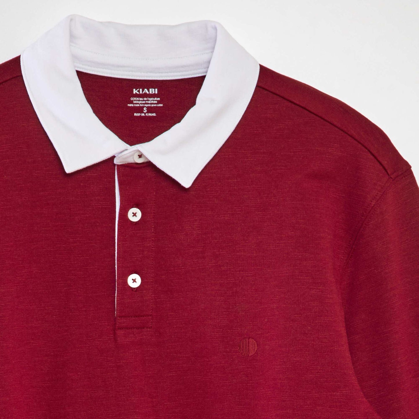 Jersey polo shirt RED