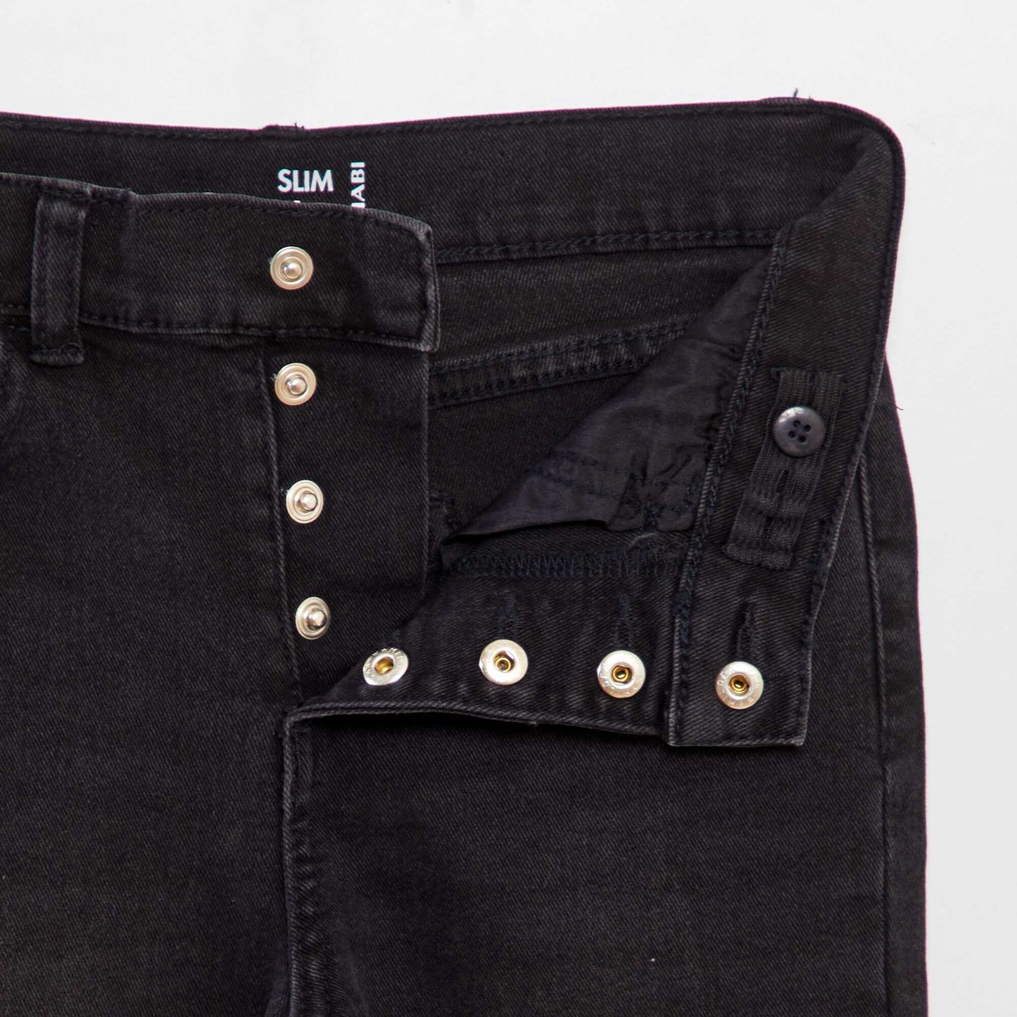 Slim-fit jeans BLACK