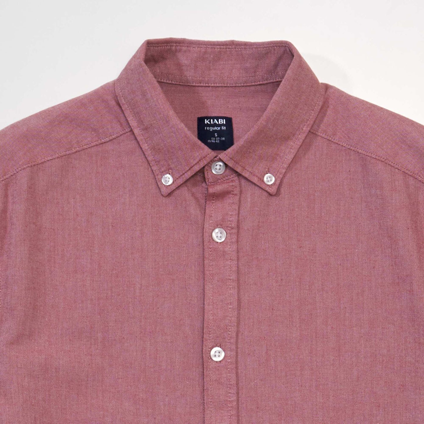 Oxford cotton shirt RED
