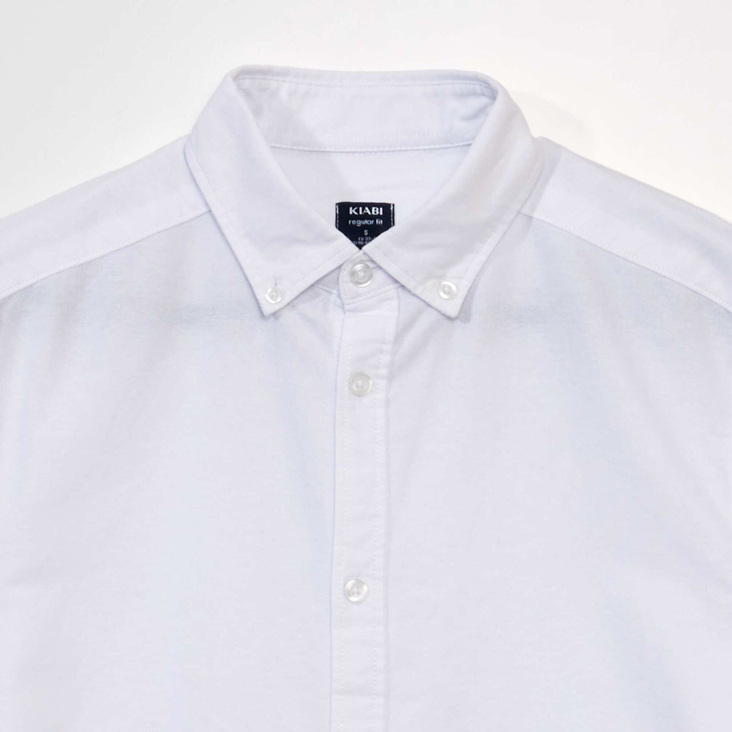 Oxford cotton shirt white