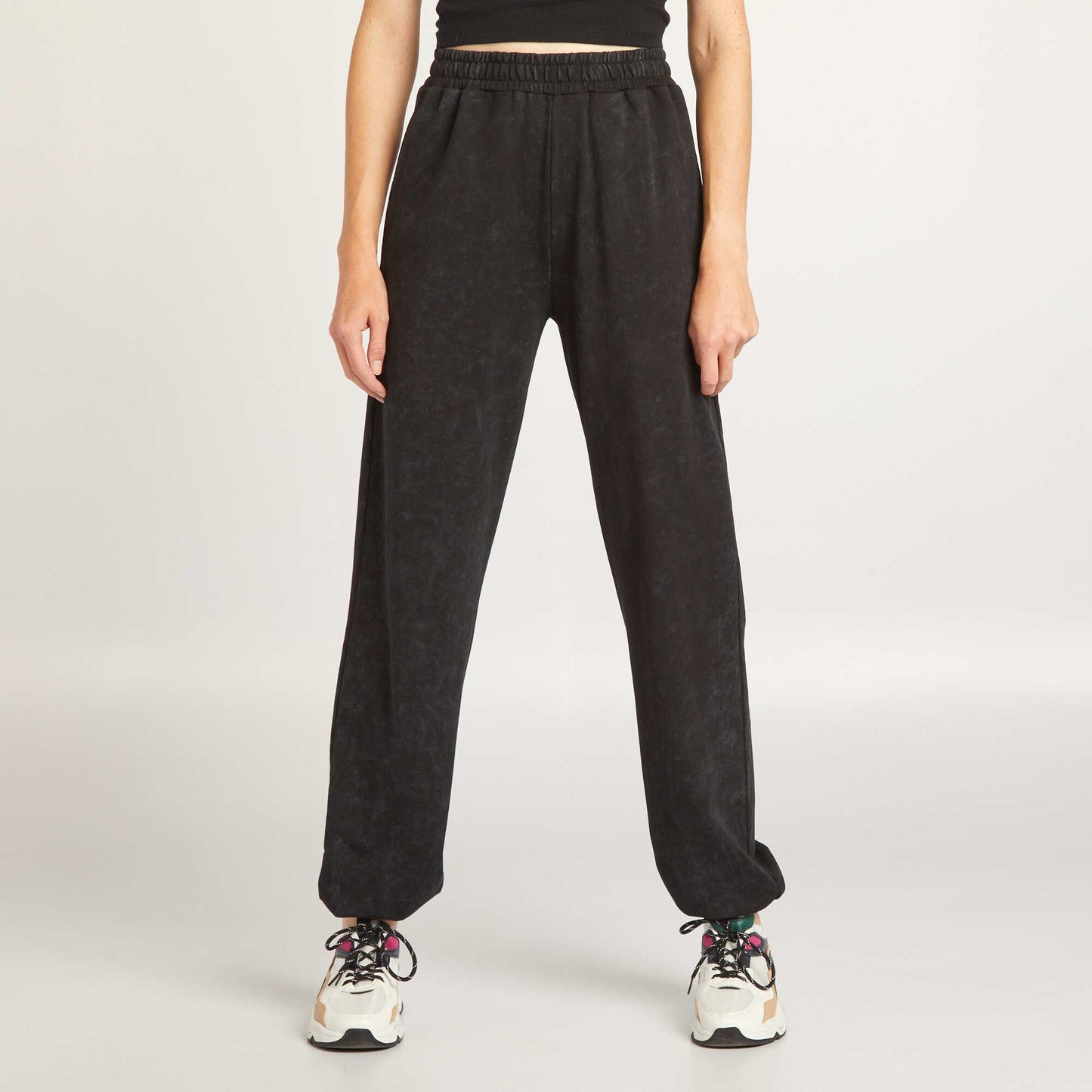 Wide-leg joggers GREY_ANTRA