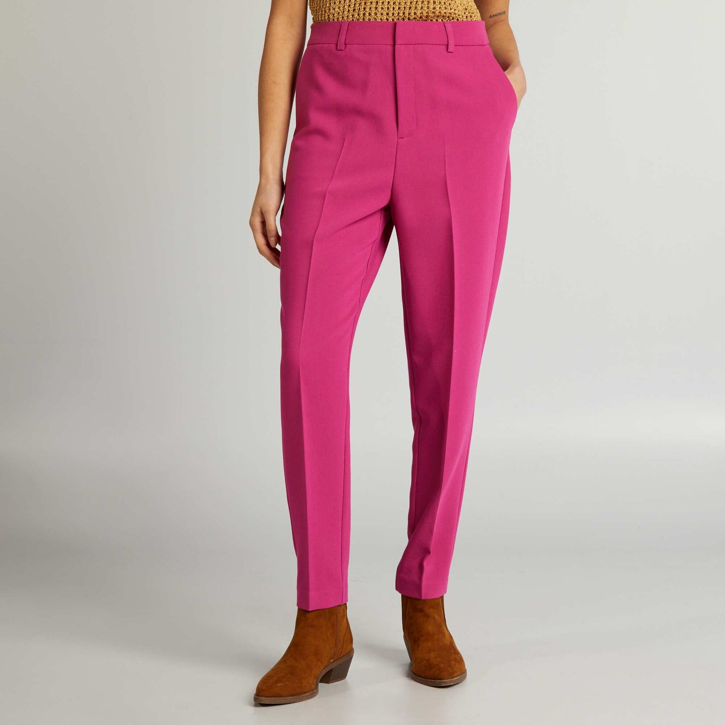 Cigarette trousers PINK