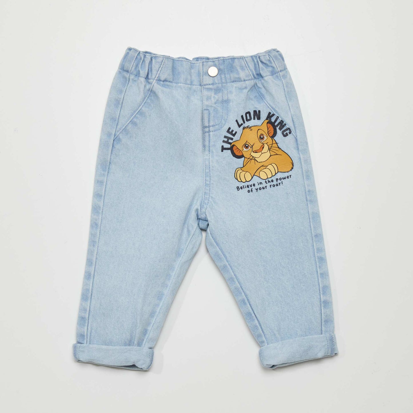 Disney The Lion King slim-fit jeans BLUE