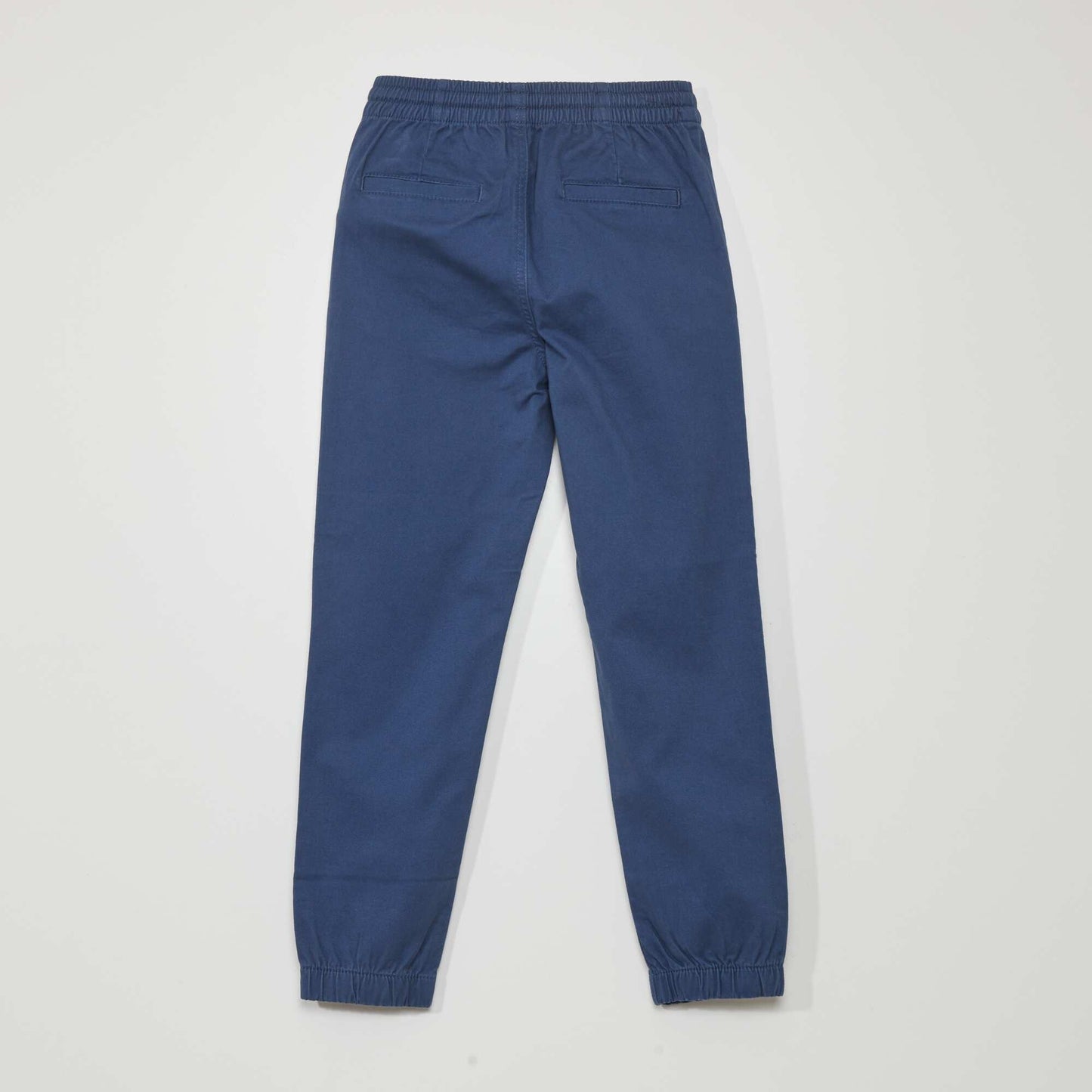 Joggers with elasticated waist BLUE