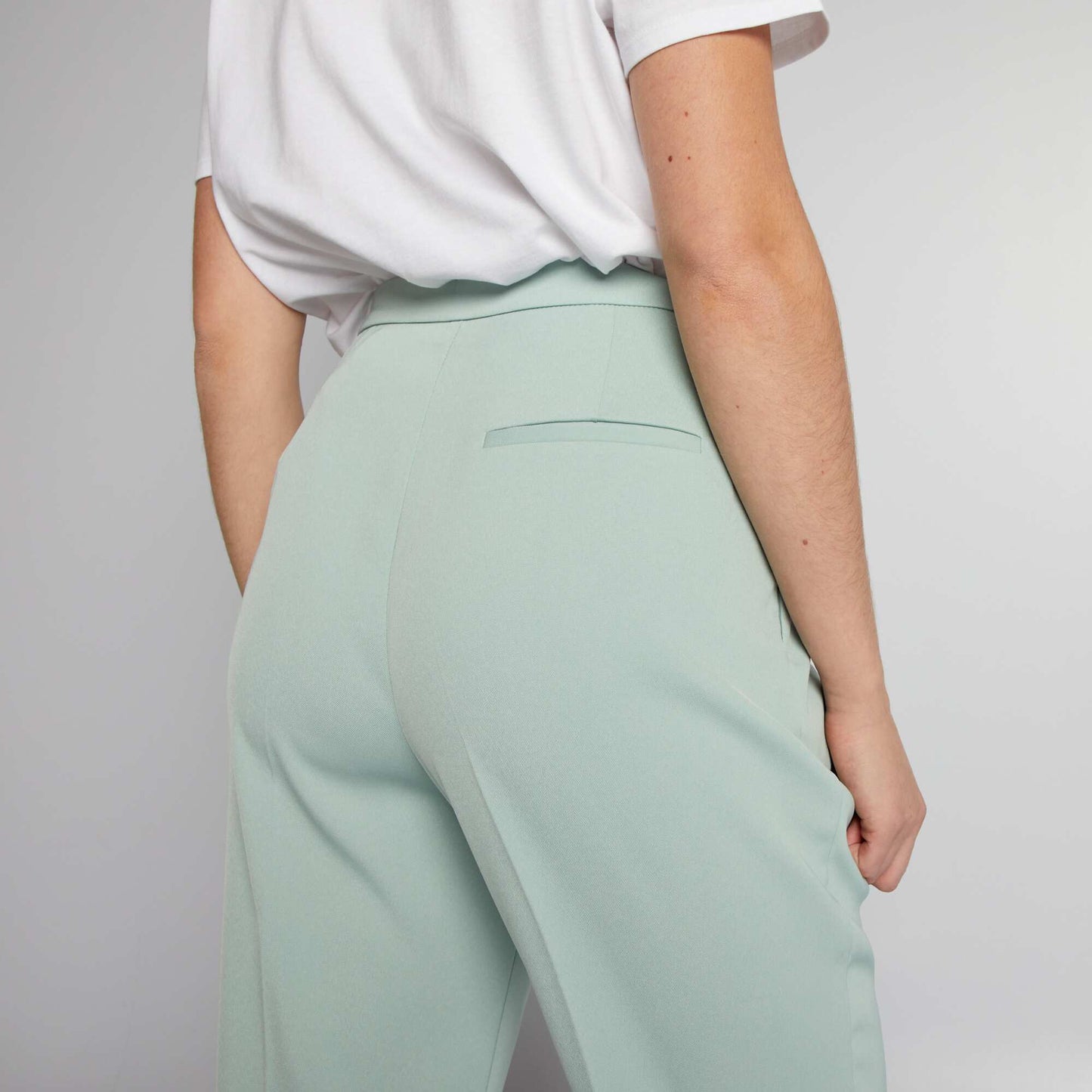 Cigarette trousers GREEN