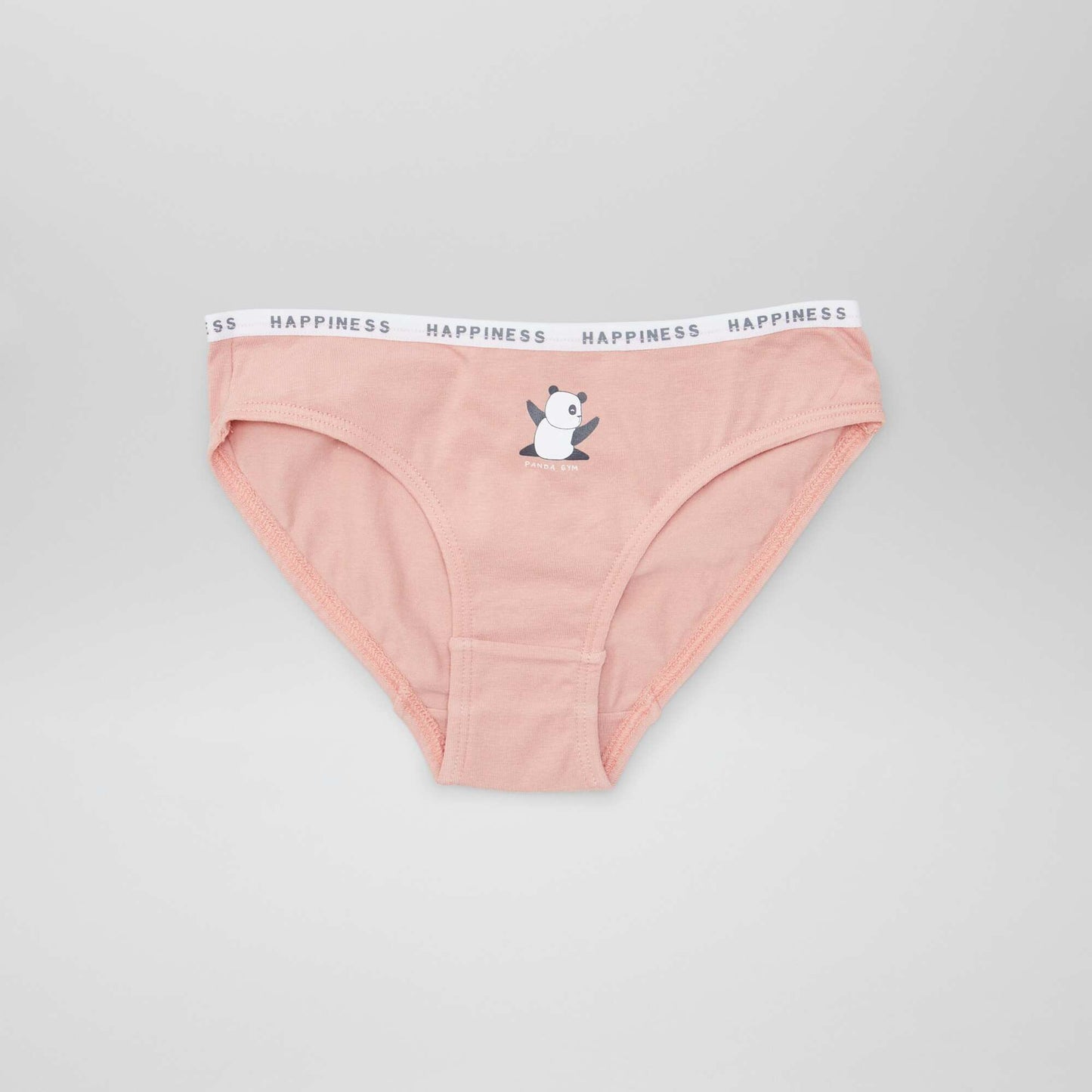 Pack of 4 pairs of animal print briefs PINK