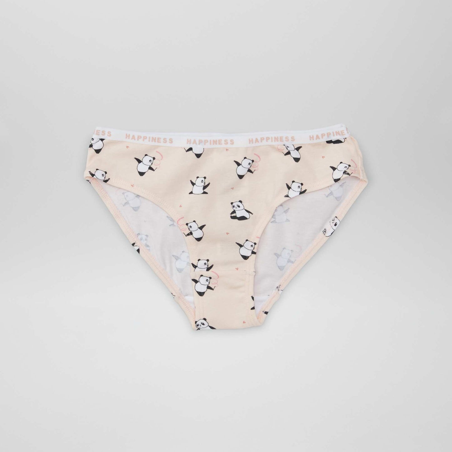 Pack of 4 pairs of animal print briefs PINK