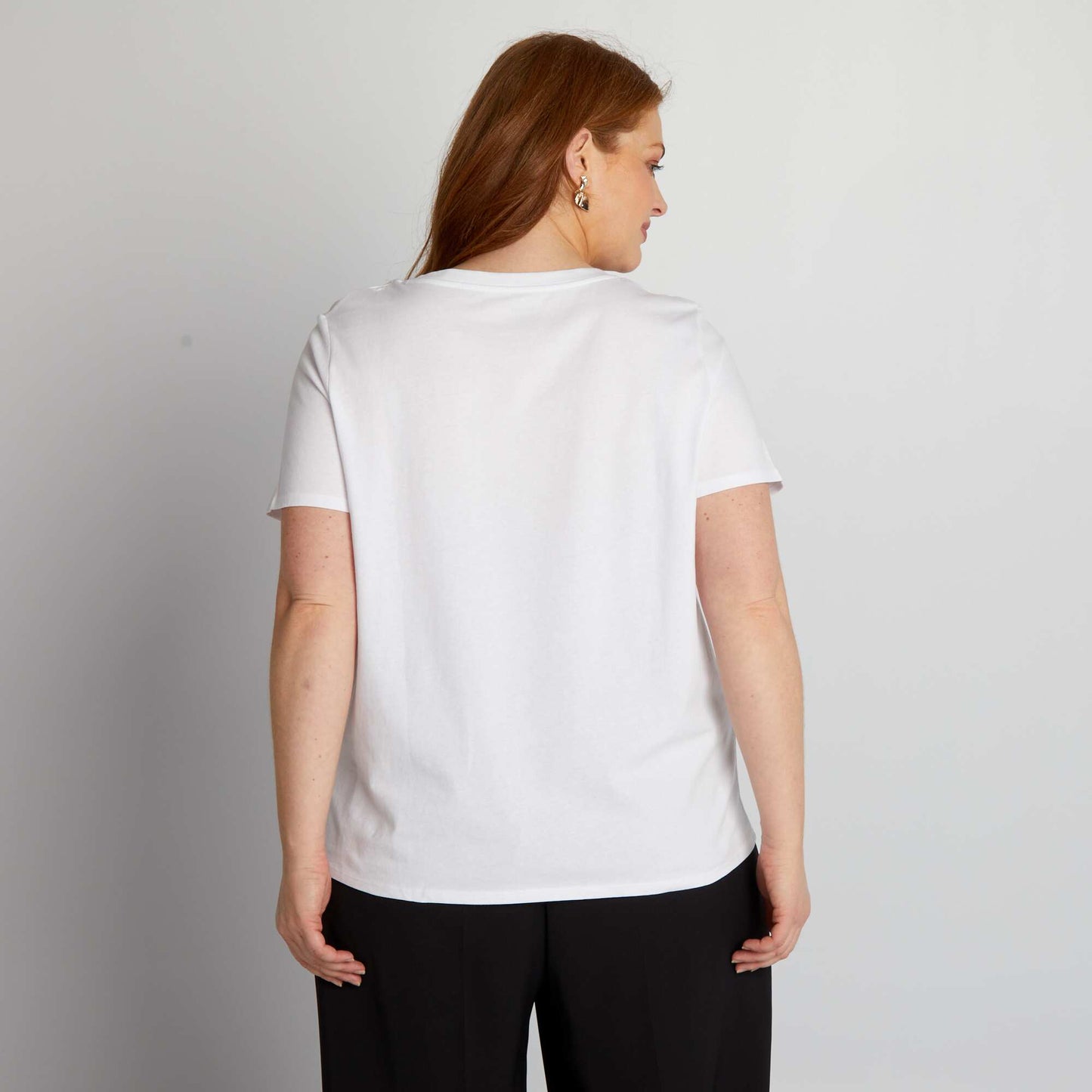 Basic Breton T-shirt WHITE