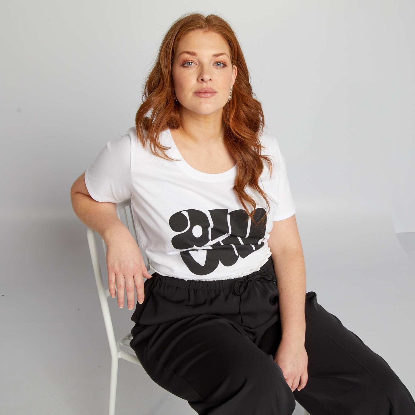 بريتون الأساسية تيشرت أبيض