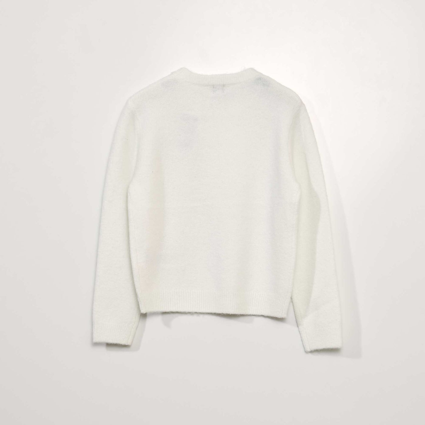 Knit sweater WHITE
