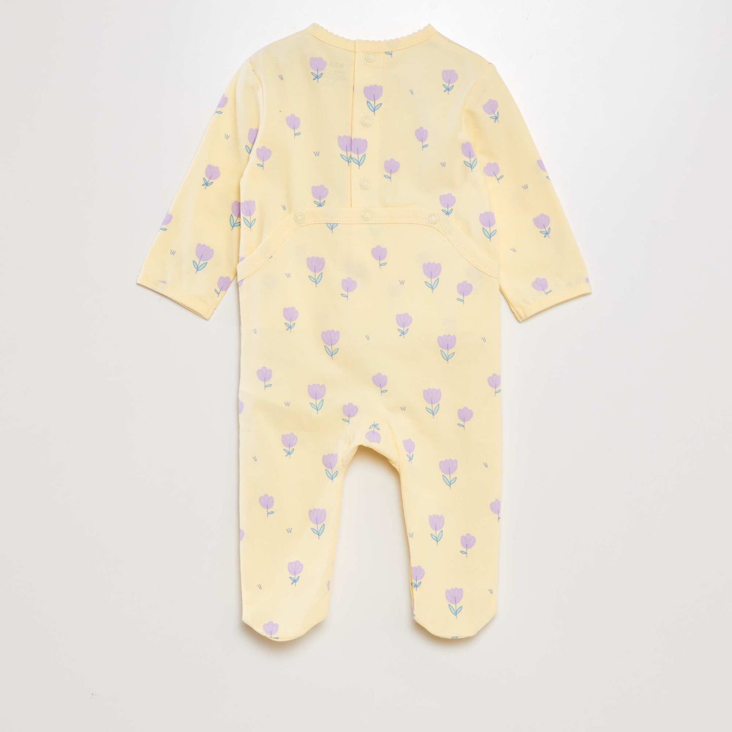 بيجاما قطنية لملابس النوم صفراء