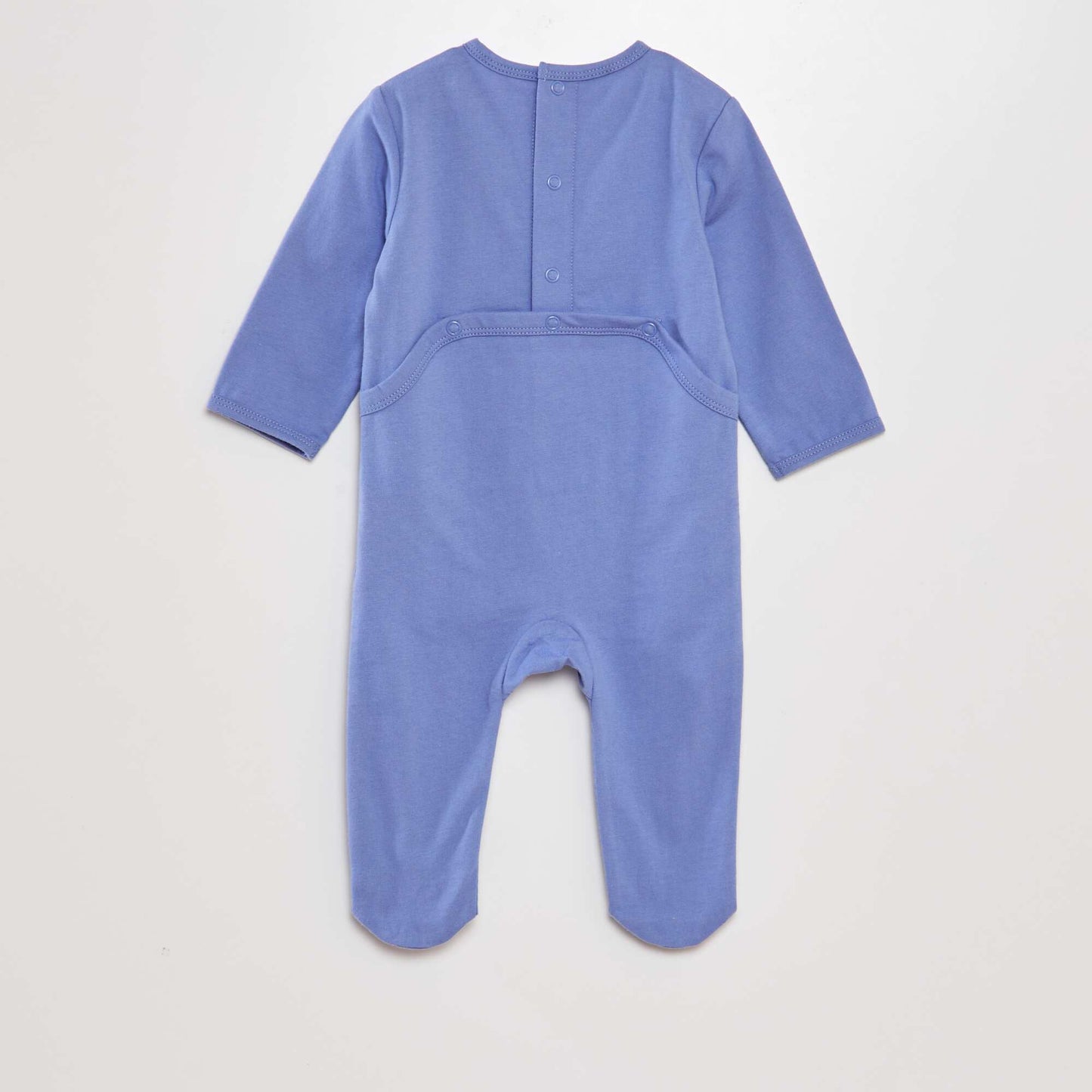 Cotton sleepsuit pyjamas BLUE