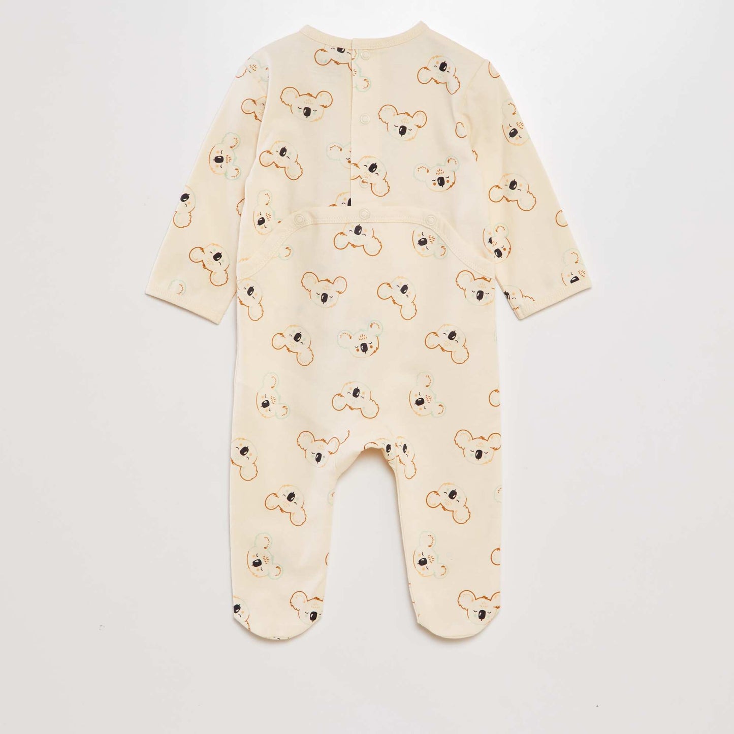 بيجاما قطنية بيضاء