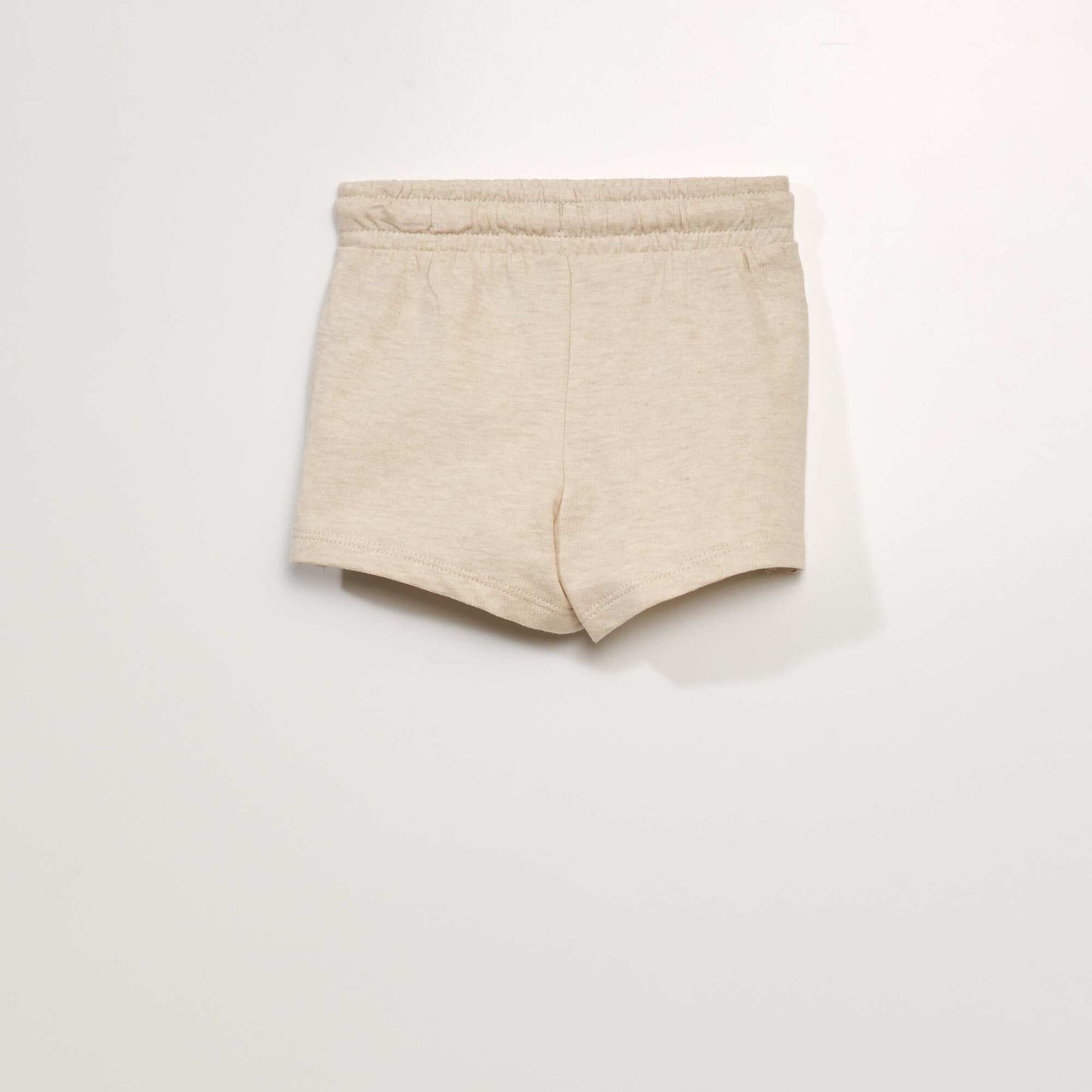 French terry shorts BEIGE
