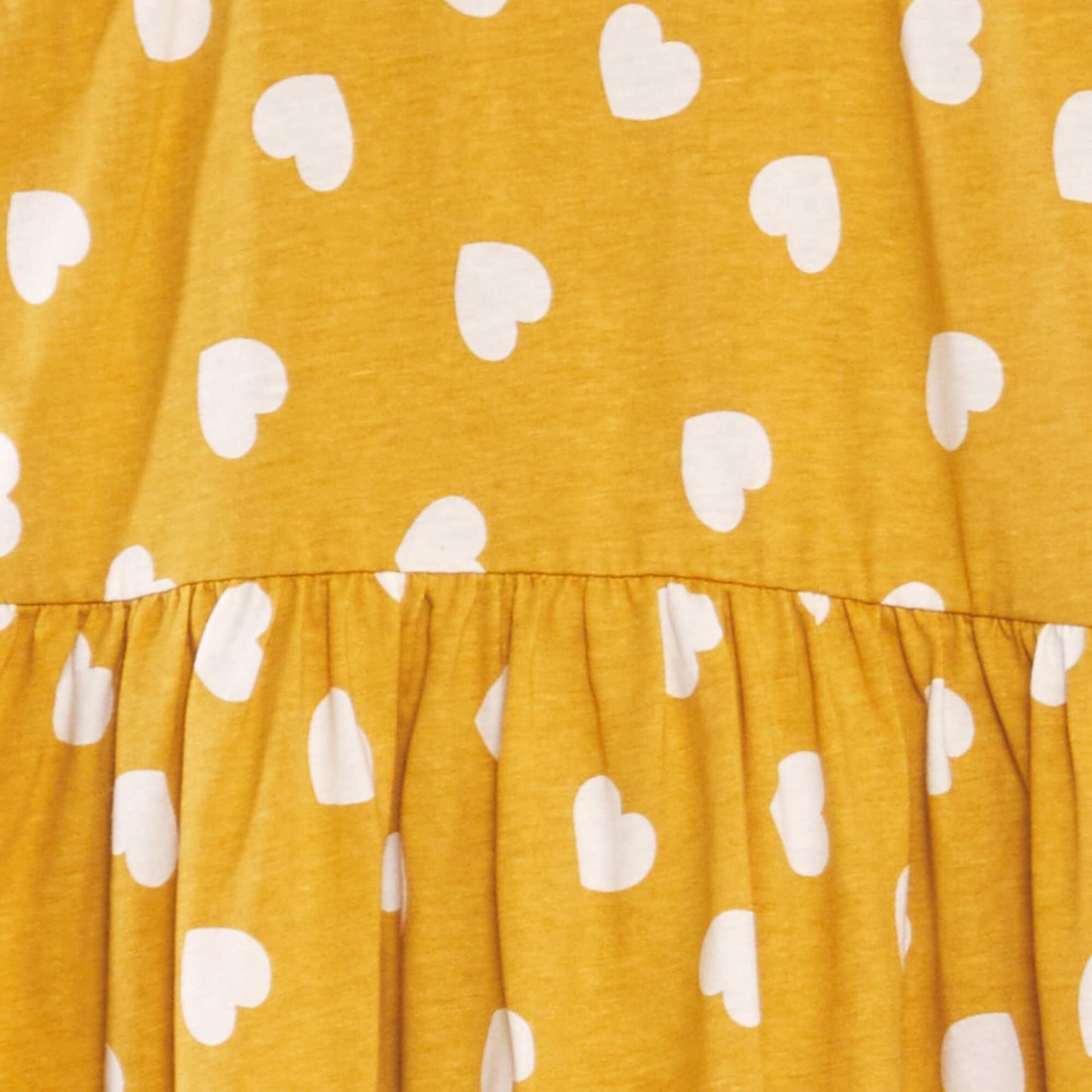 Lightweight printed dress YELLOW