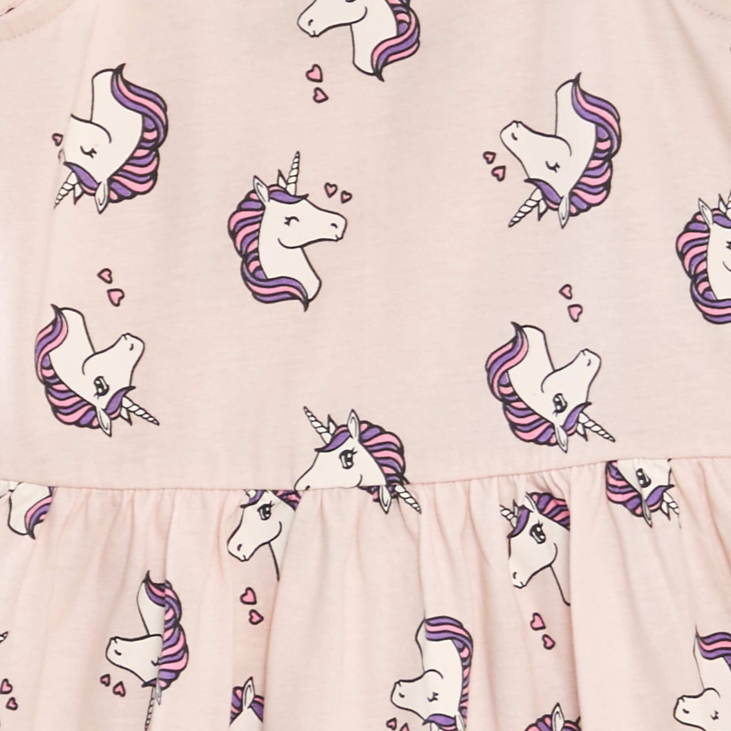 Lightweight printed dress PINK