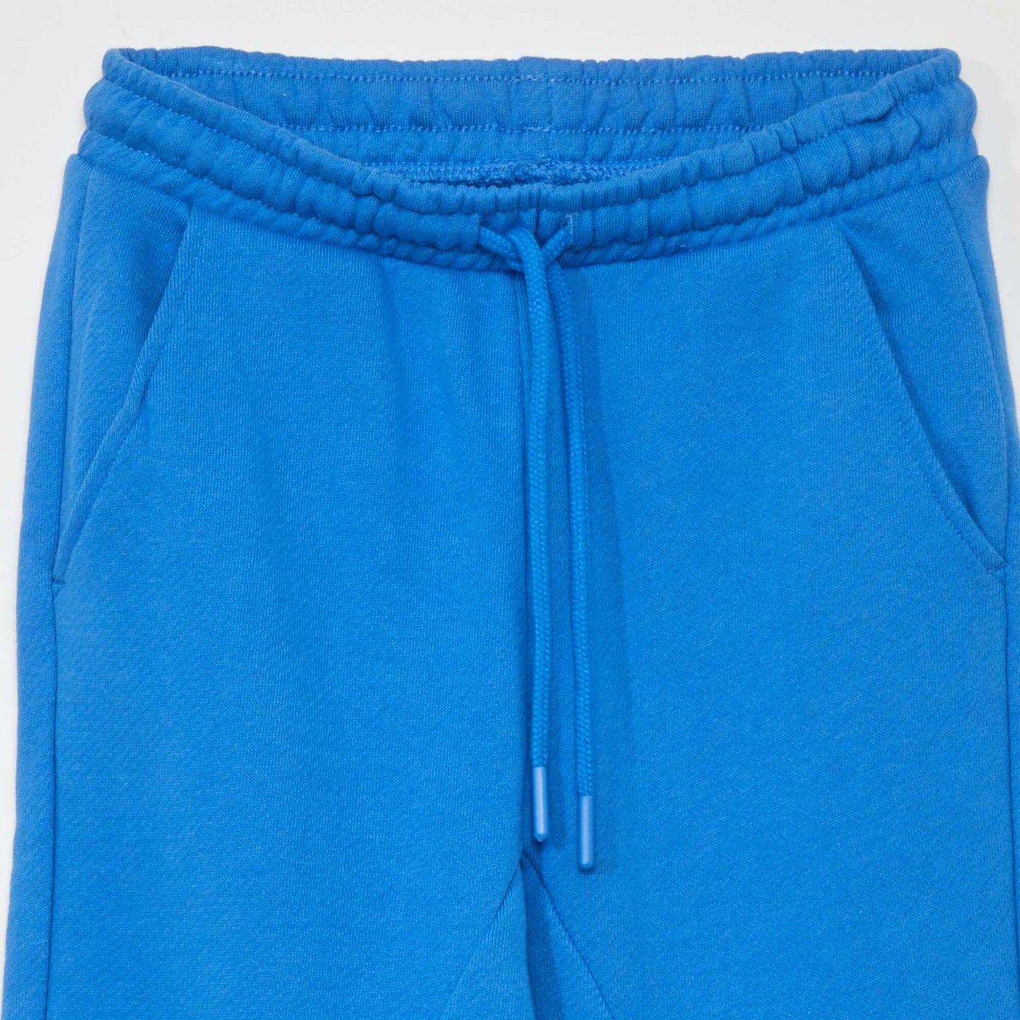 French terry joggers with seaming BLUE