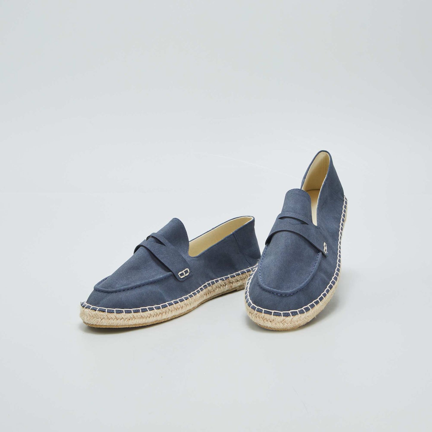 Loafer-style espadrilles BLUE