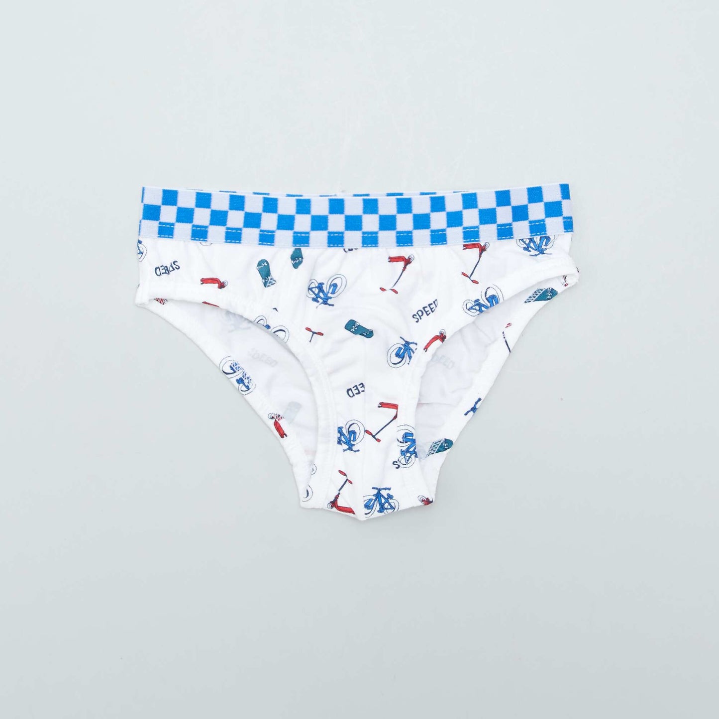 Pack of 3 pairs of printed boxers WHITE