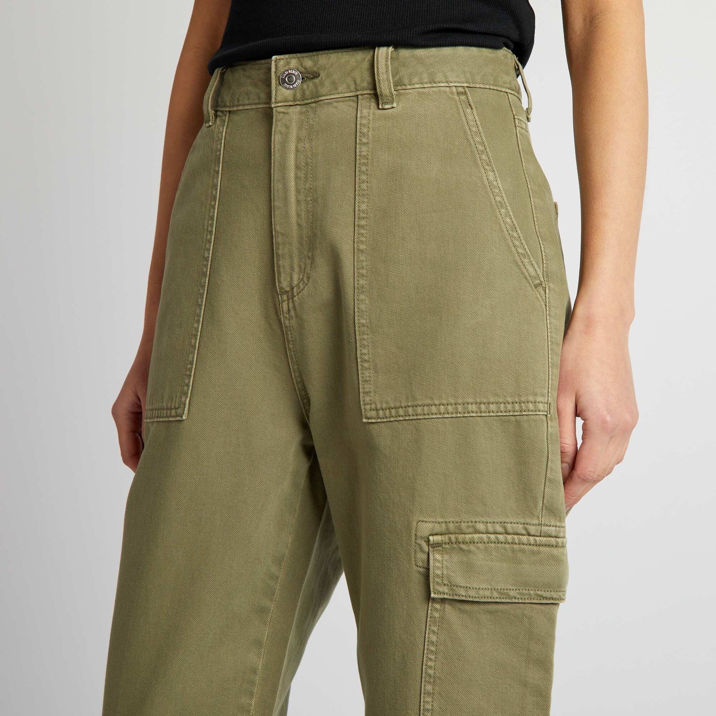 Multi-pocket trousers KHAKI