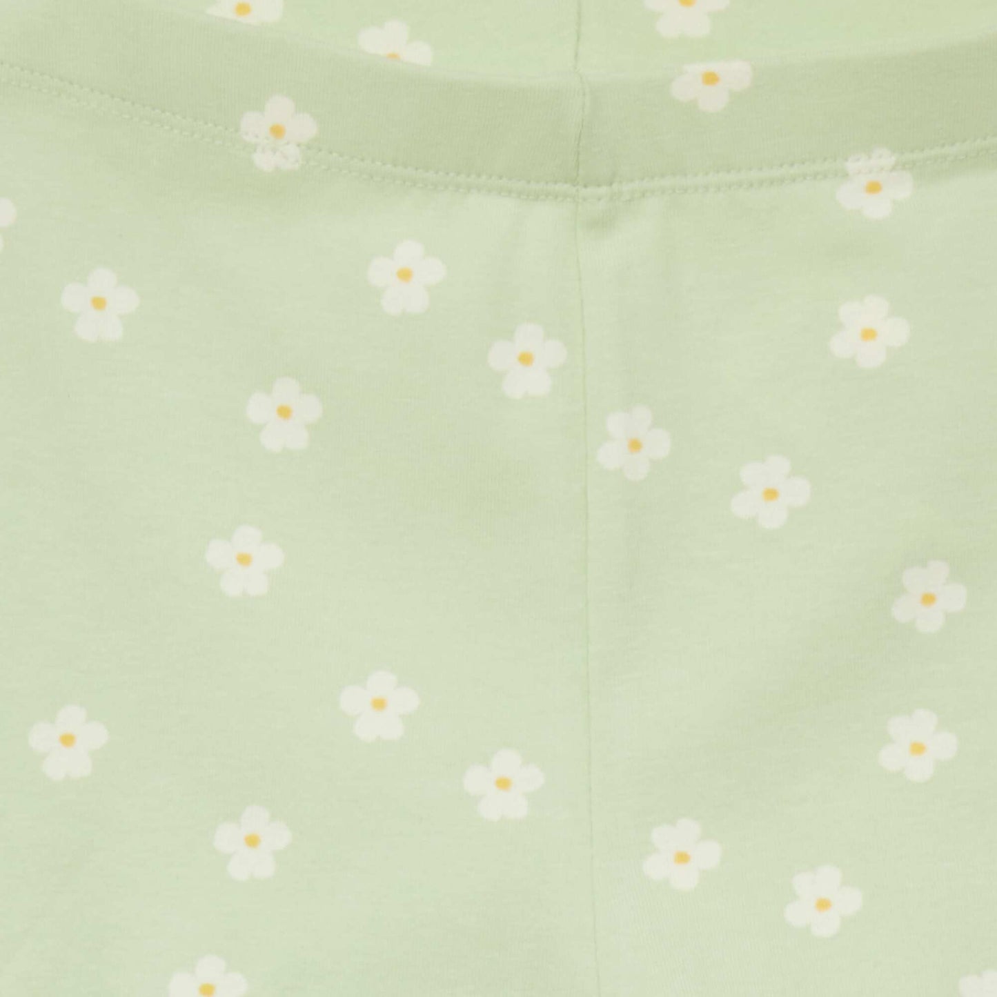 Stretch jersey leggings with elasticated waist WHITE