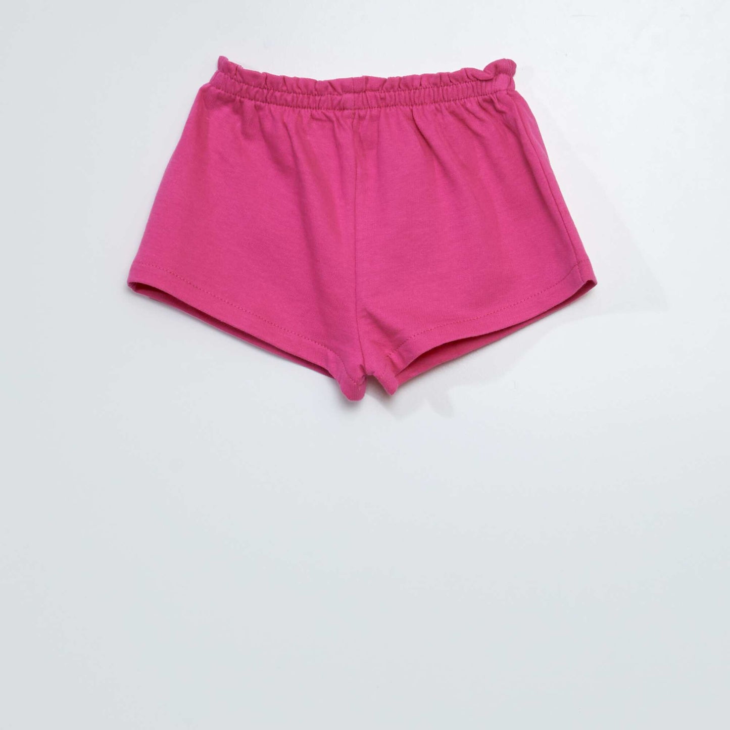 Lightweight sweatshirt fabric shorts PINK