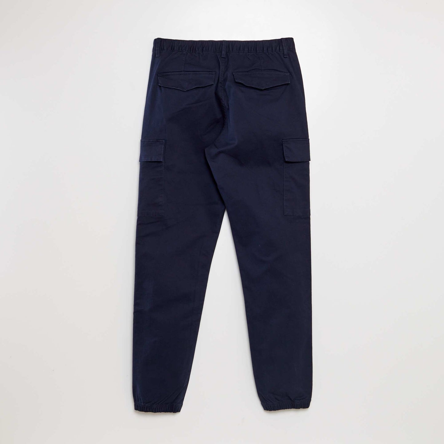 Trousers with combat pockets BLUE