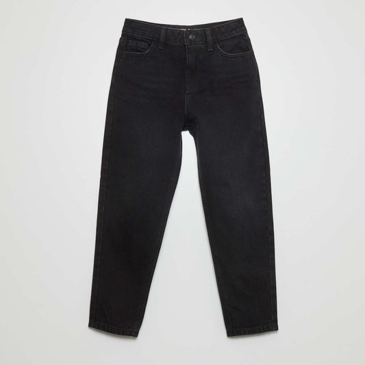 High-rise jeans GREY