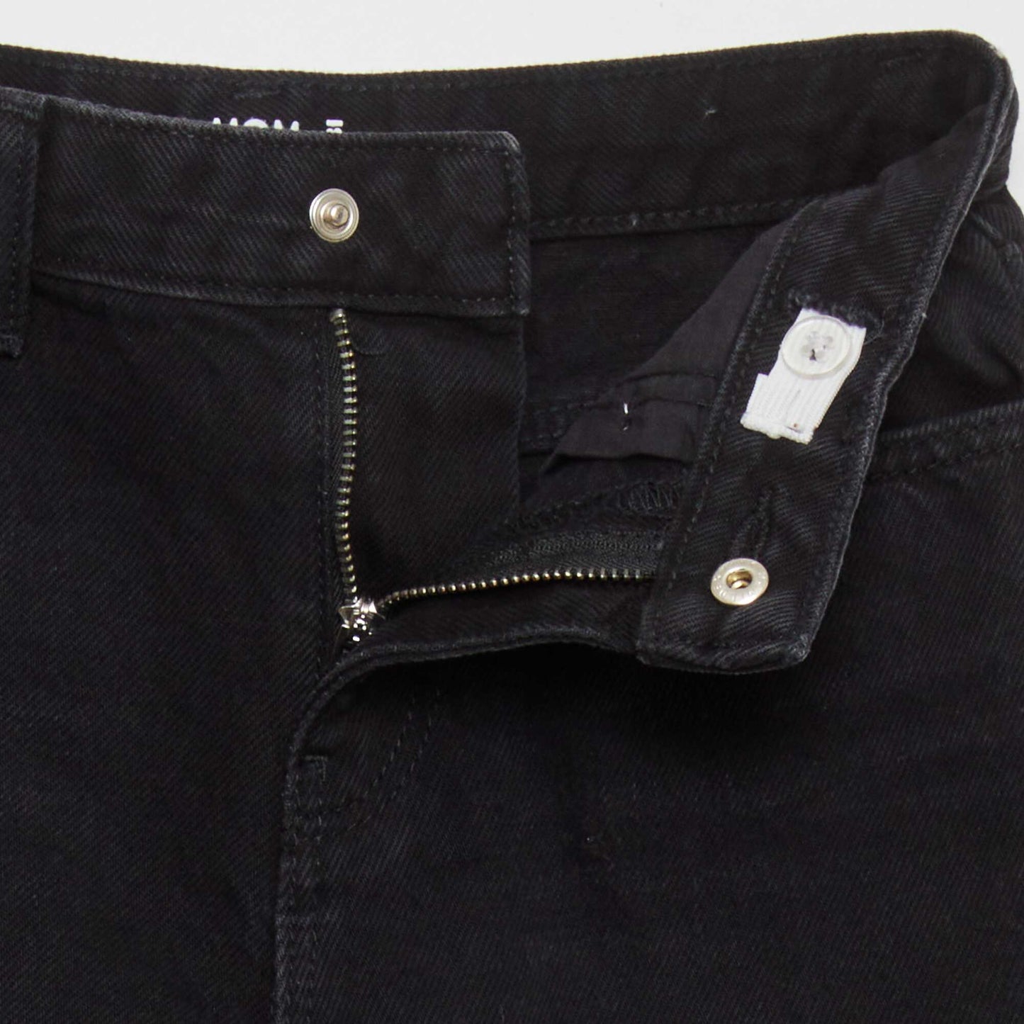 High-rise jeans GREY