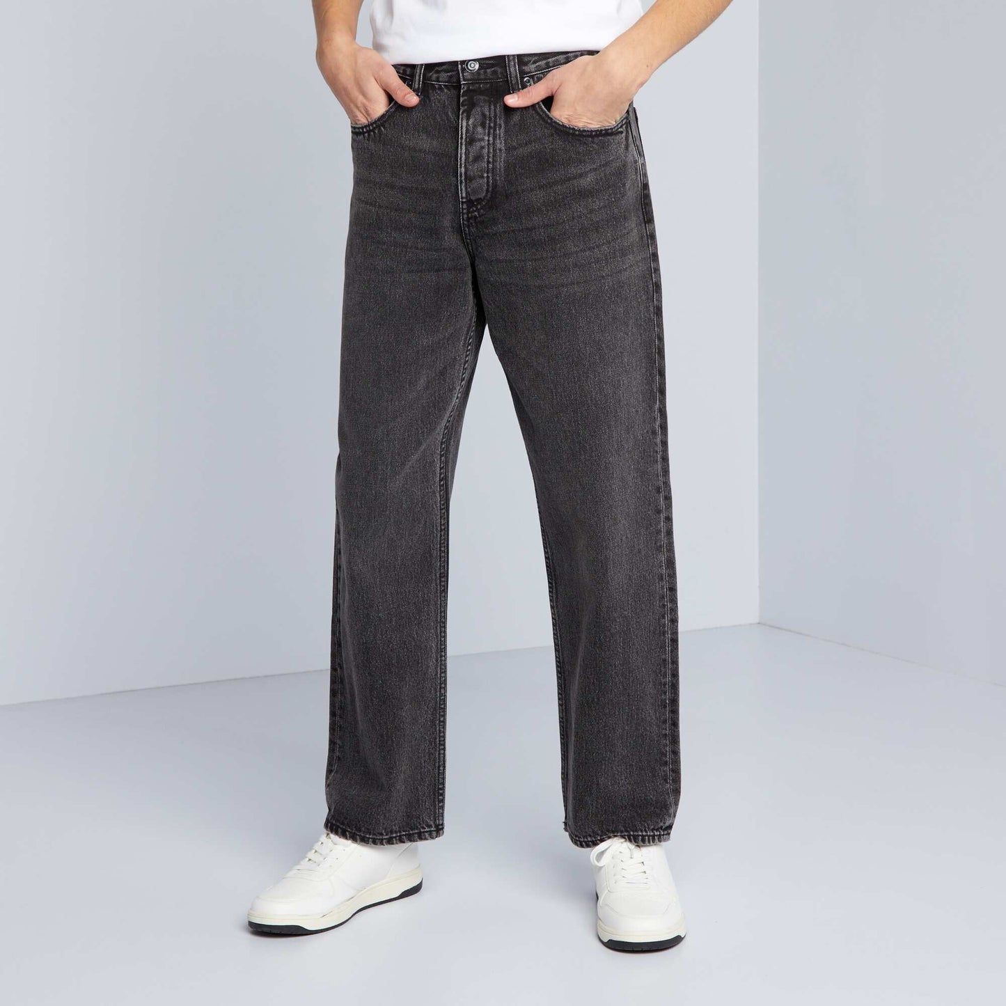 Wide-leg jeans GREY