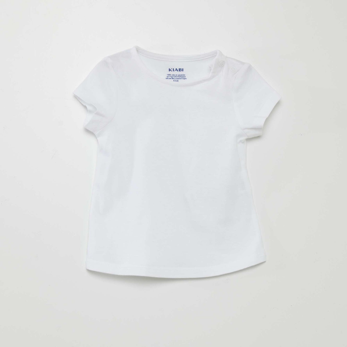 Playsuit + T-shirt set - 2-piece set WHITE