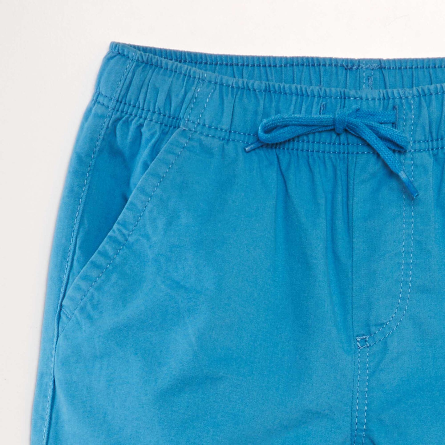 Plain Bermuda shorts blue