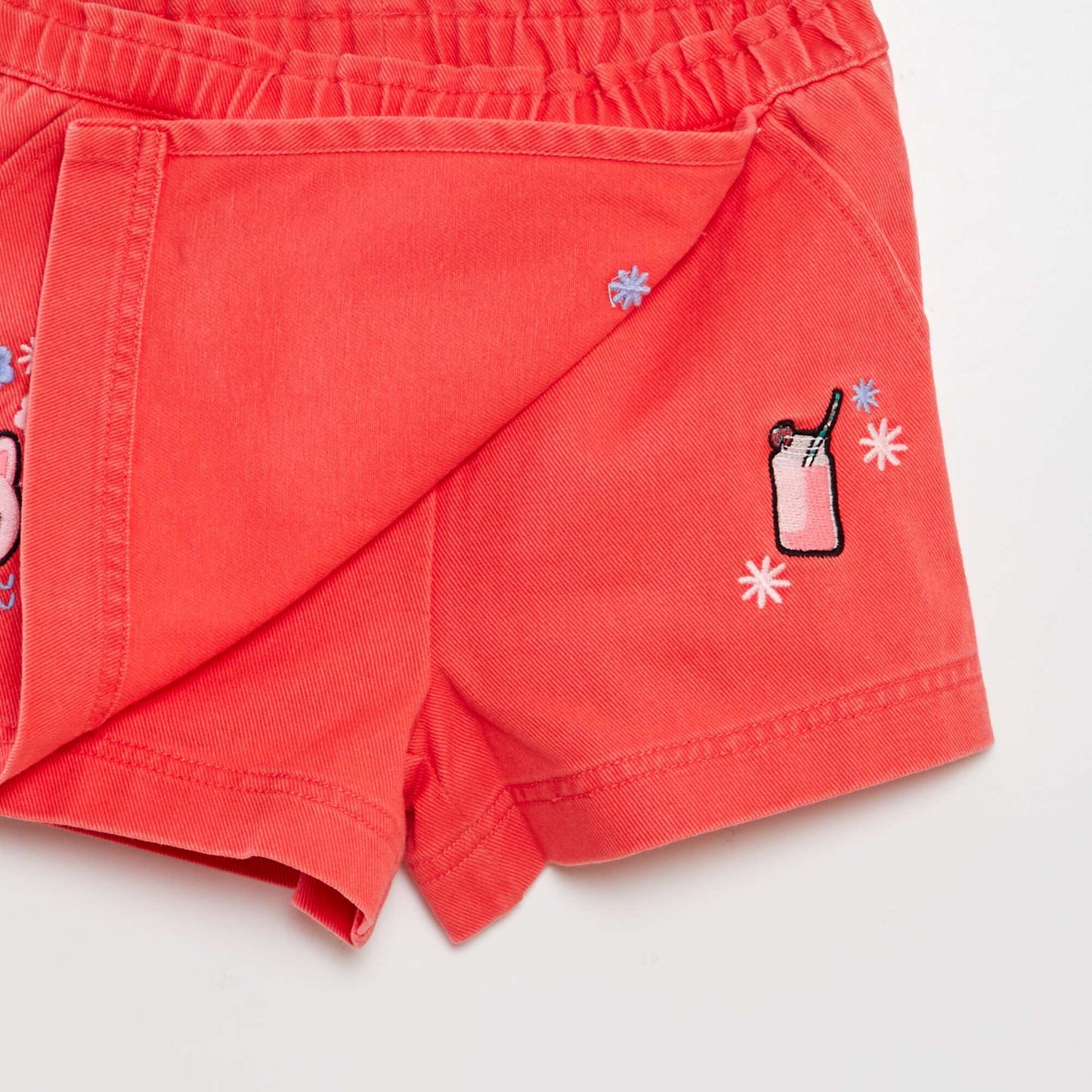 'Gabby's Dollhouse' wrapover skirt PINK