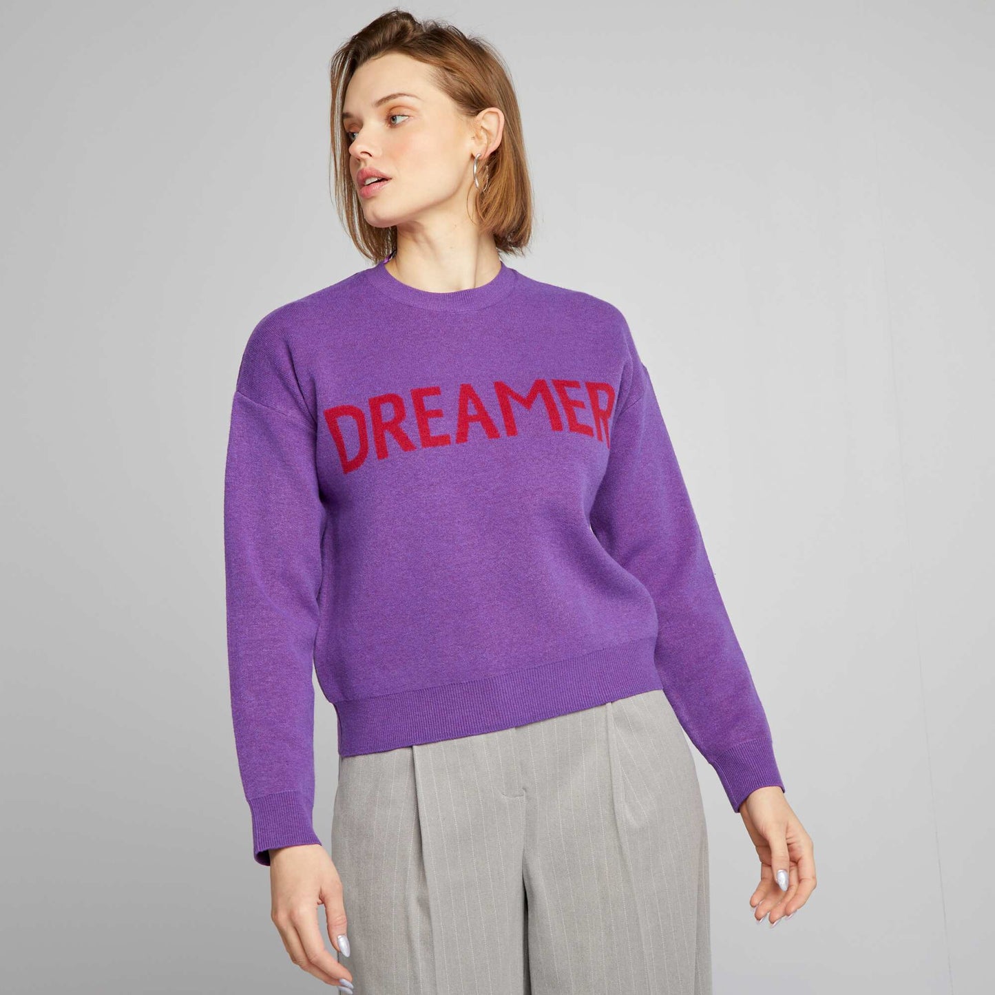 سترة بكتابة PURPLE