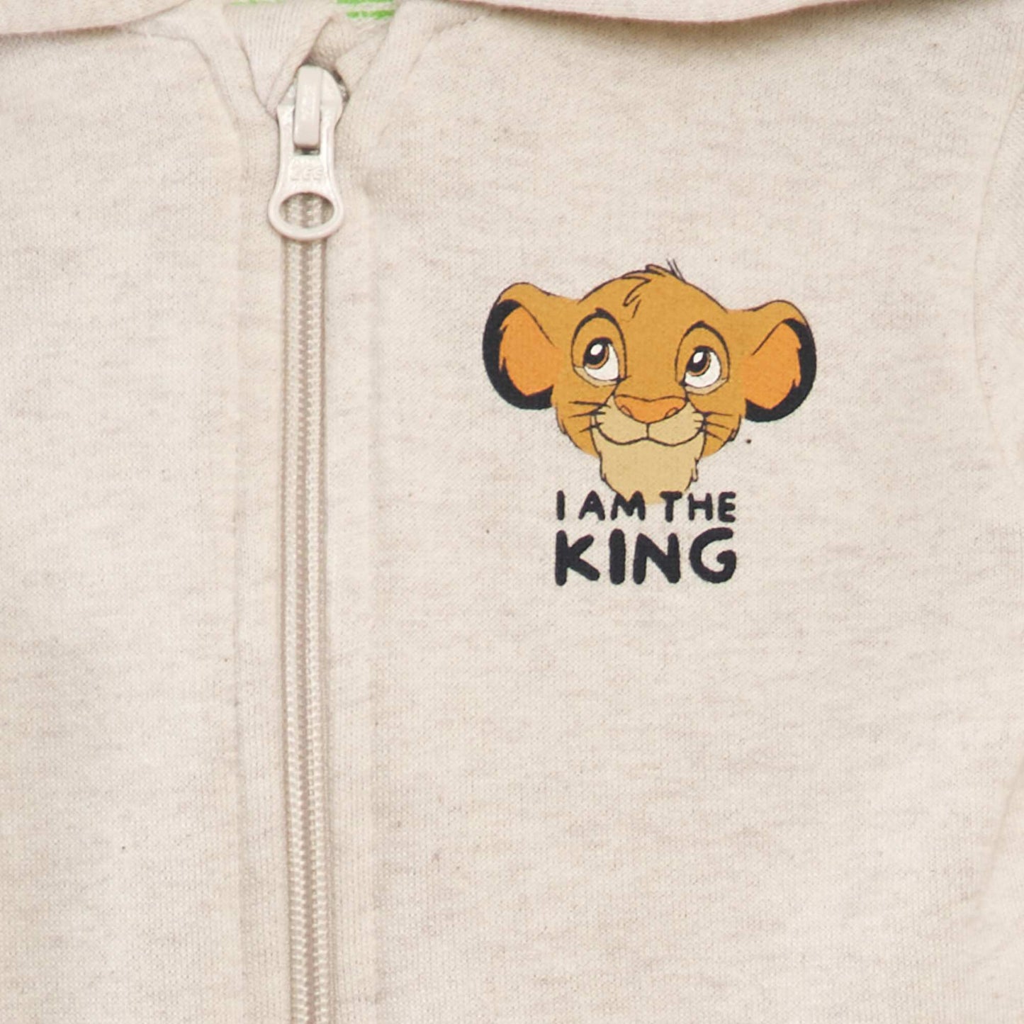 Disney Simba zip-up hoodie BEIGE