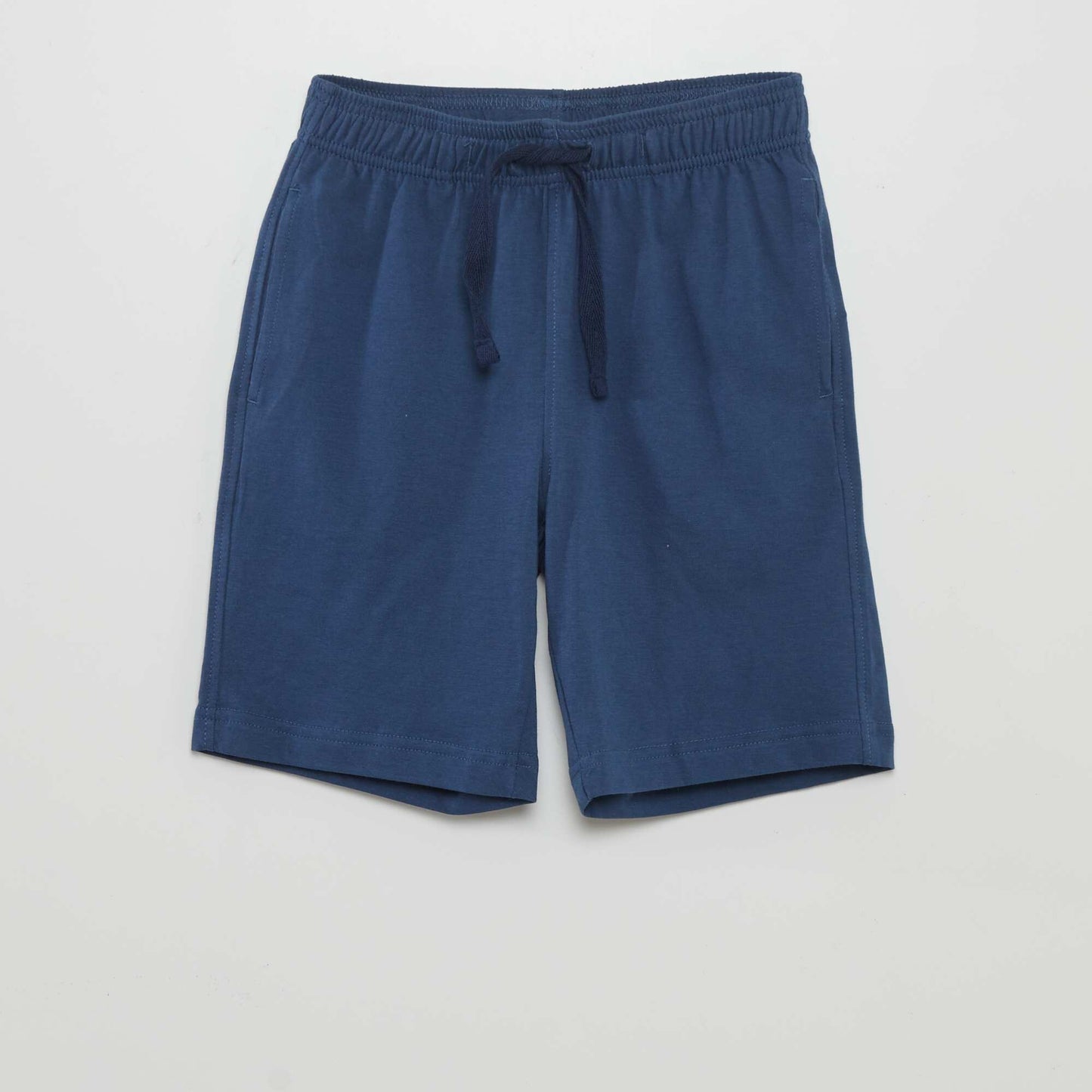 Pack of 2 plain shorts BLUE