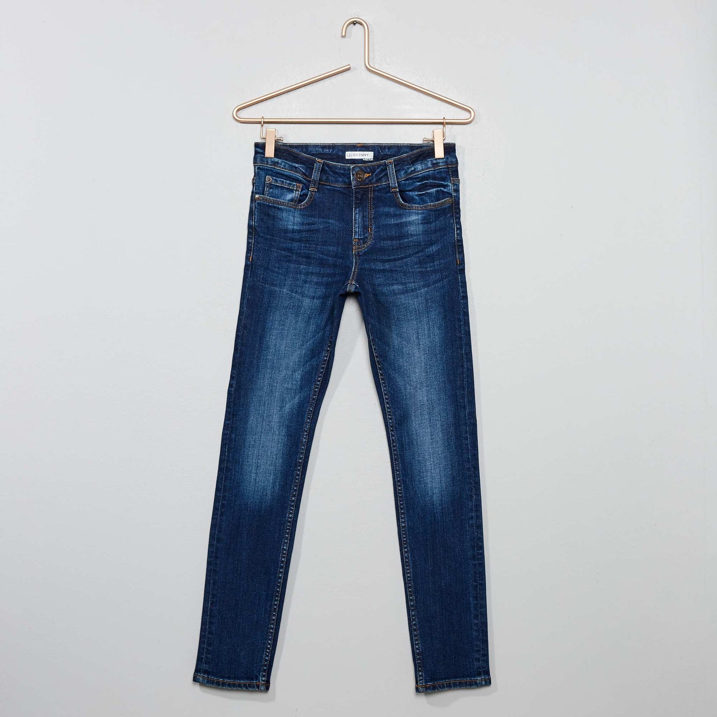 Eco-design skinny jeans raw