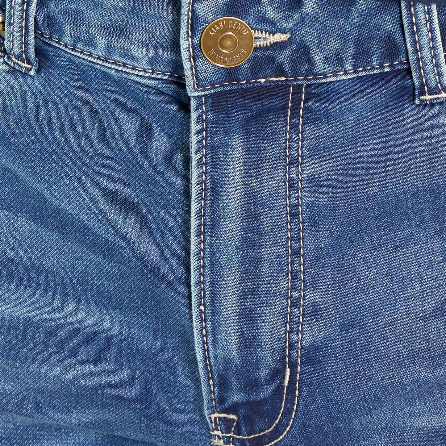 Slim-fit stretch jeans stone