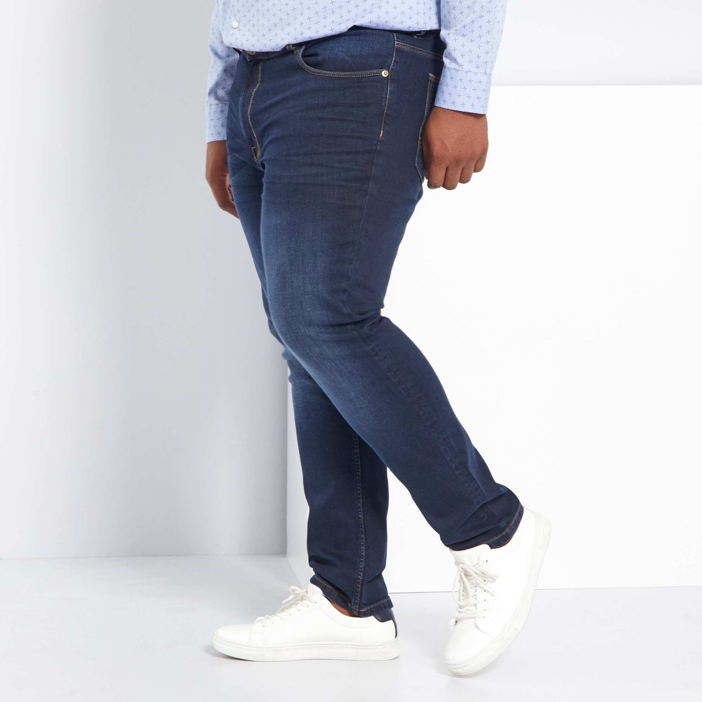 Slim-fit L32 jeans indigo blue