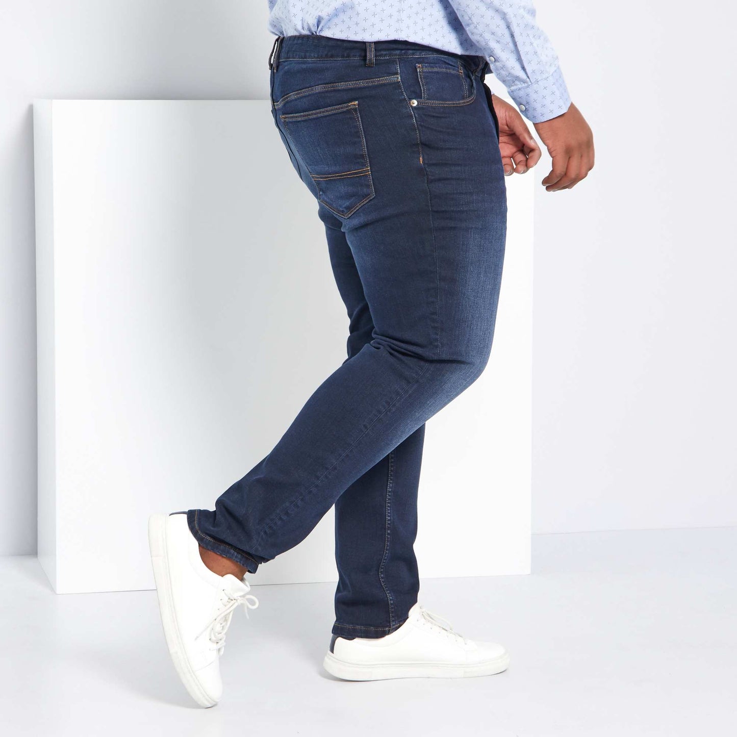 Slim-fit L32 jeans indigo blue