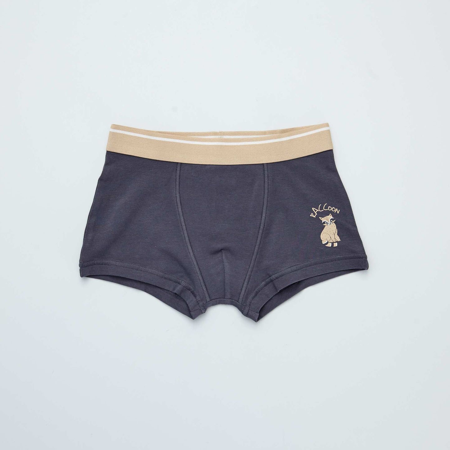 عبوة من 3 أزواج من السراويل الداخلية القصيرة بلون بني