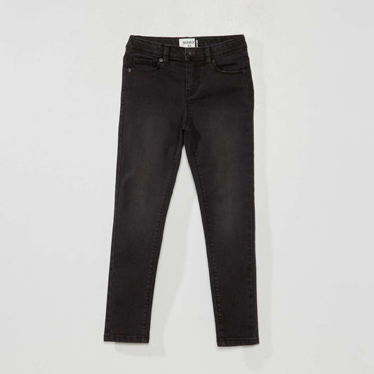 Eco-design skinny jeans BLACK