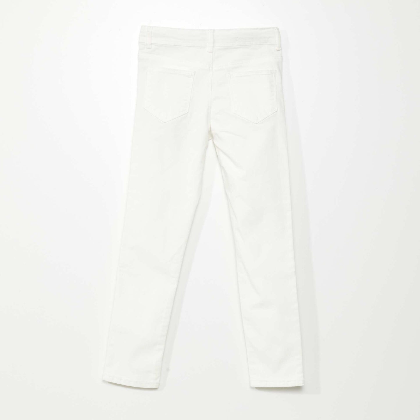 Skinny trousers WHITE